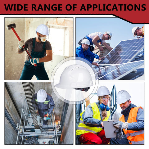 Leumoi bulk pack provides head protection for carpenters, mechanics, and more.