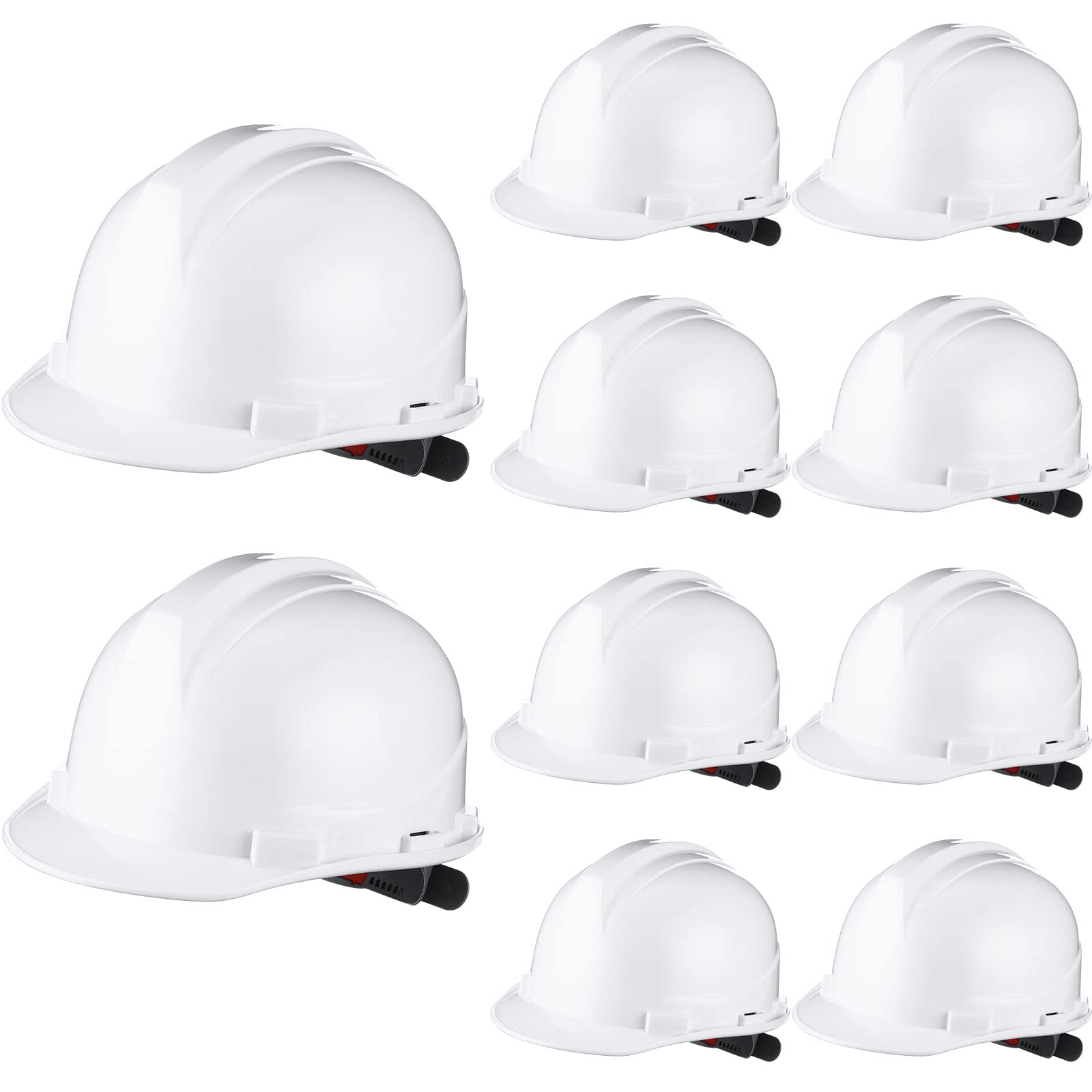 Leumoi suspension hard hat front view showing adjustable fit for comfort