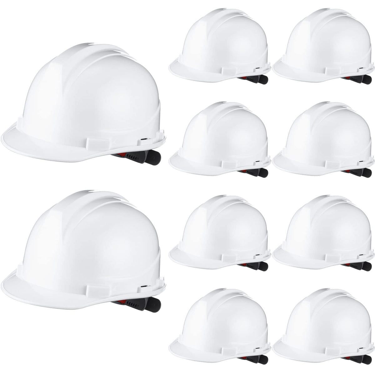 Leumoi suspension hard hat front view showing adjustable fit for comfort