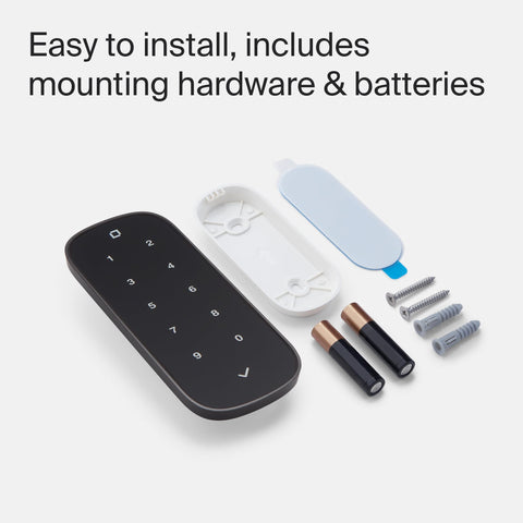 Level keypad works with Level Lock and Bolt for flexible placement.