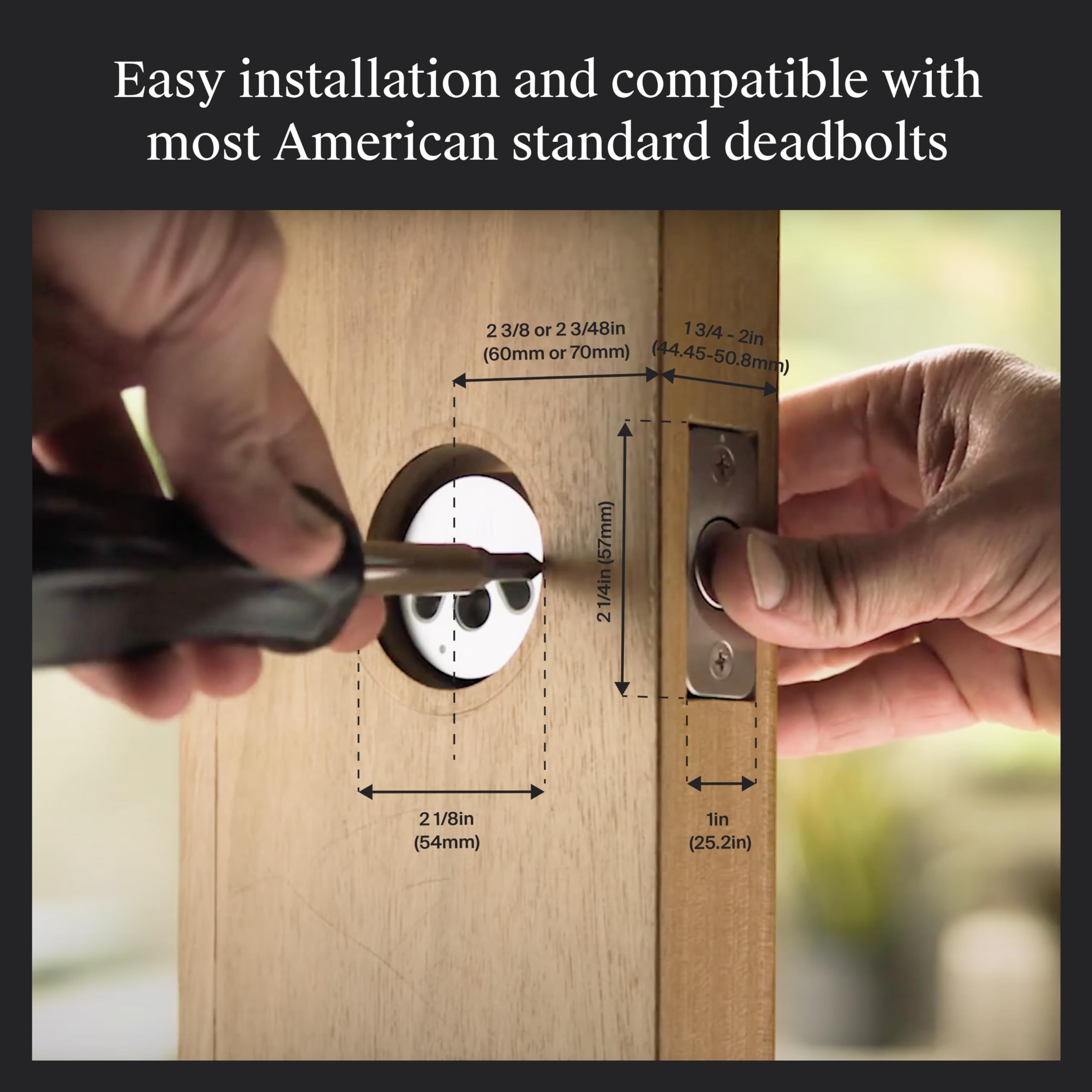 Level Lock+ includes a physical key for backup security