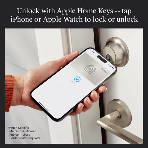 Matter-over-Thread compatibility with Level Lock+ and smart hubs