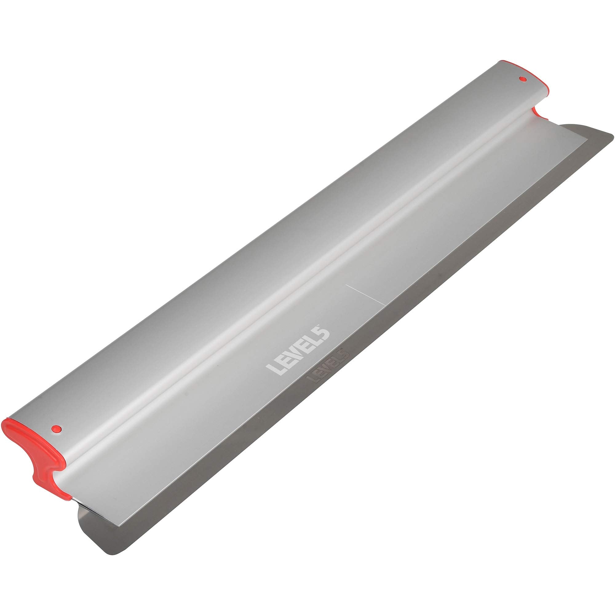 LEVEL5 32-inch skim blade with replaceable insert for smooth drywall finishing.