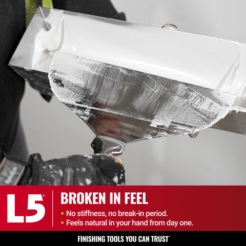LEVEL5 6-Inch Joint Knife durable construction handles demanding tasks.