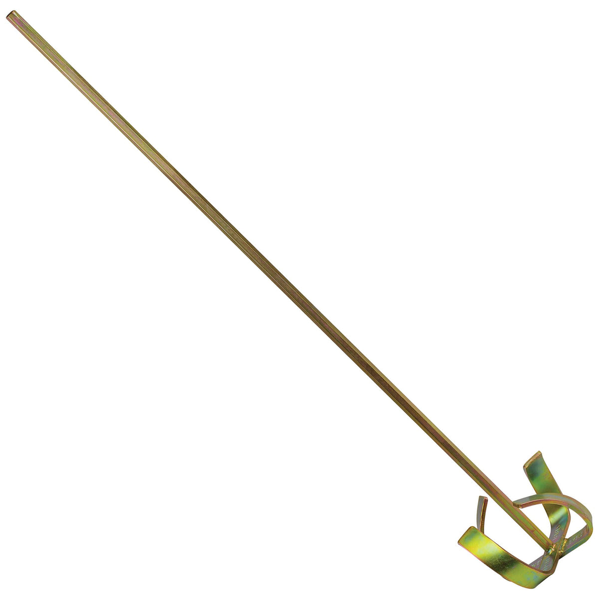 LEVEL5 drywall mud mixer showing the 32-inch shaft for upright mixing and back comfort.