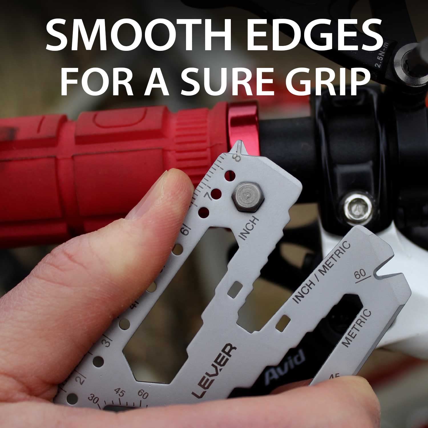 Lever Gear Toolcard Pro can opener for canned meals during hikes.