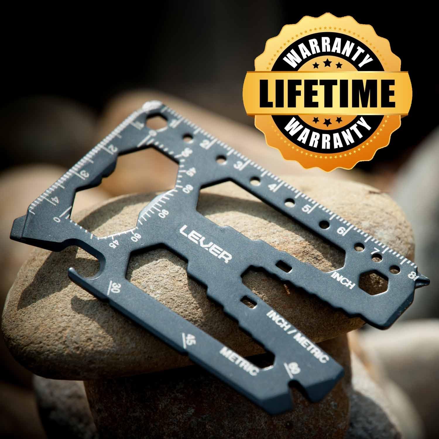 Lever Gear Toolcard Pro TSA-compliant travel-friendly multitool.