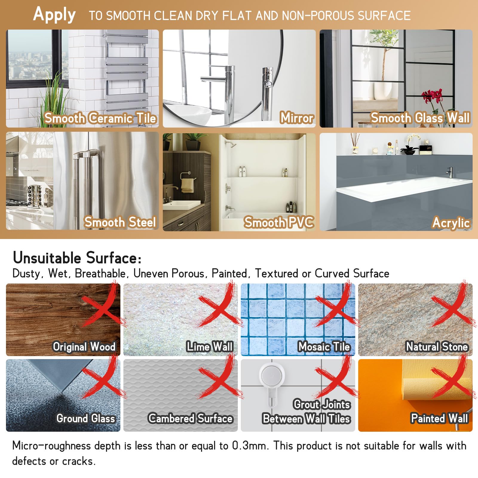 LEVERLOC bathroom organizer keeps surfaces neat and clutter-free.