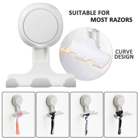 LEVERLOC damage-free wall hook works on non-porous surfaces.