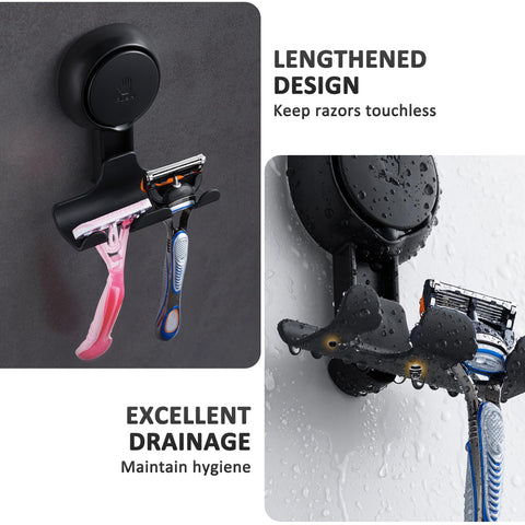LEVERLOC razor holder fits most razors securely