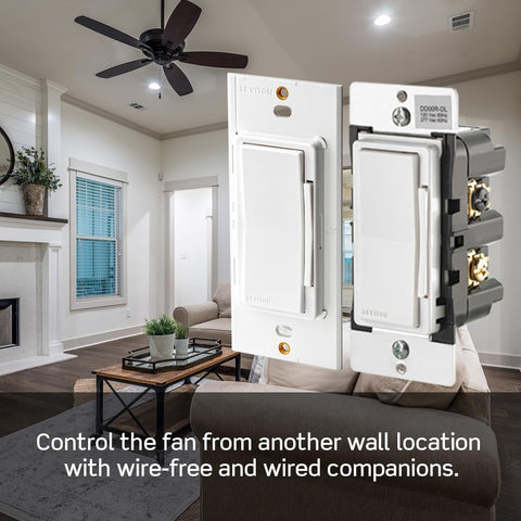 Leviton D24SF-1RW compatibility with wired dimmer for flexible installation