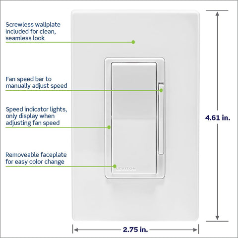 Leviton DDKit color options for decor matching