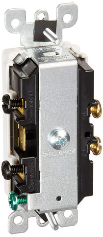 Leviton Decora switch side wiring access for quick, clean installs