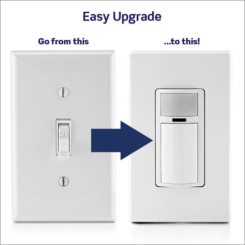 Leviton DOS05-1LZ faceplates included in white ivory almond colors