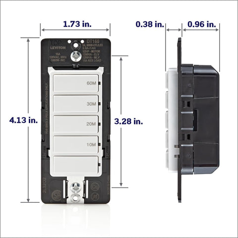 DT160-1LW suitable for bathroom exhaust fans for controlled venting.
