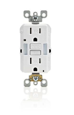 Leviton GFCI Guidelight indicator highlighting status in low light