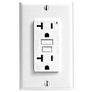 Leviton GFCI outlet reset/lockout feature prevents improper resets and enhances safety.