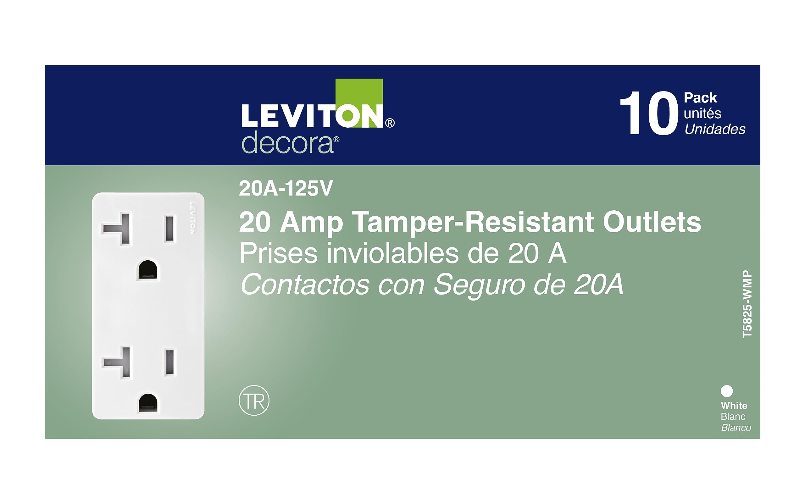 Leviton M02-T5825-Wmp wall installation setup shows wiring compatibility