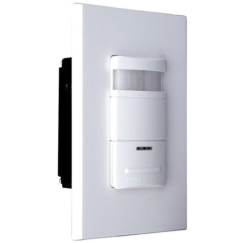 Leviton ODS10-IDE side view shows compact form for discreet installation