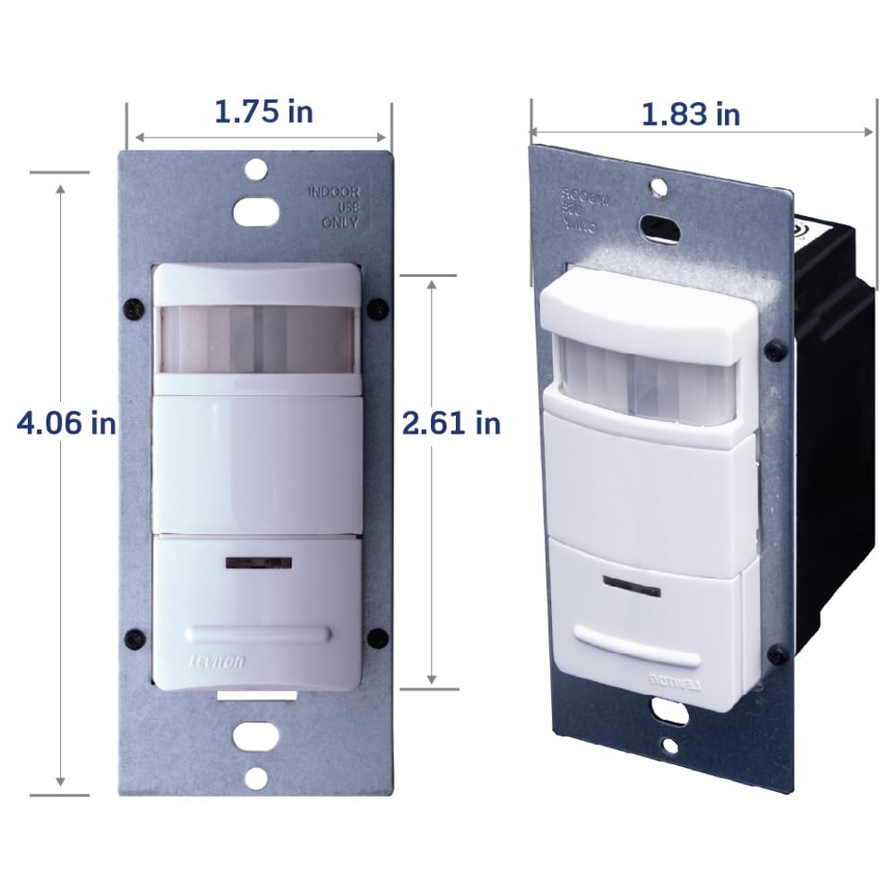 Leviton ODS10-IDE wiring diagram supports straightforward single-pole setup
