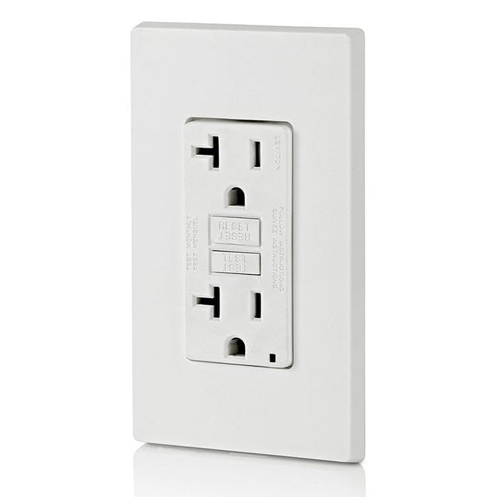 Leviton back and side wired versatility enables flexible installation.