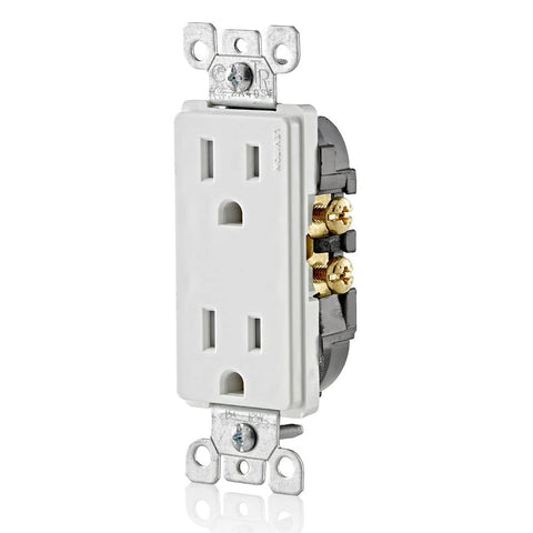 Leviton T5325-WMP outlet durable construction for long life