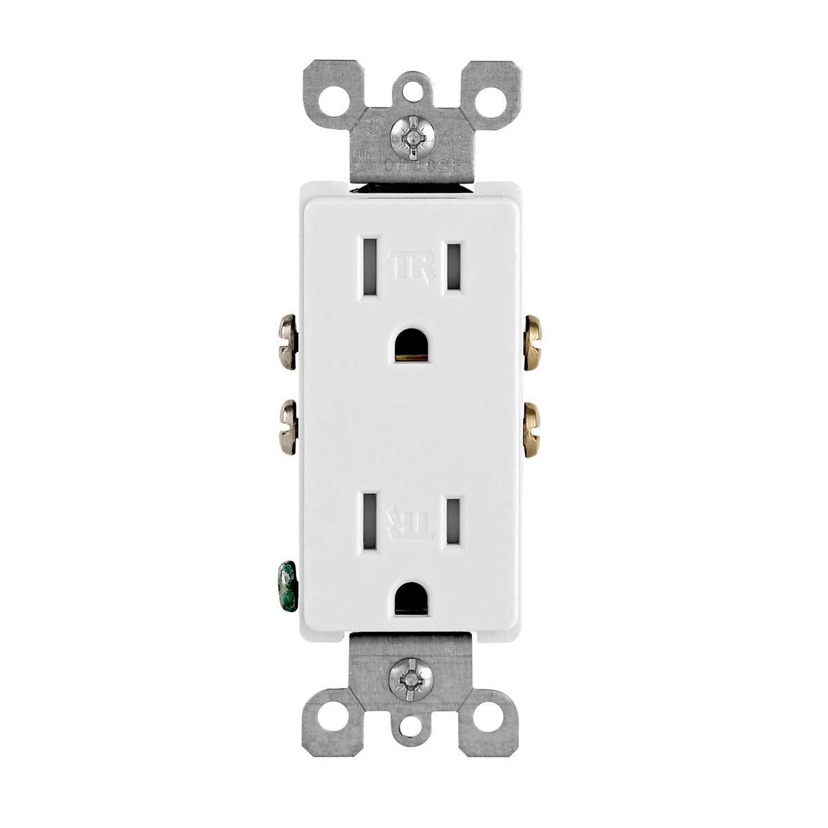 Leviton T5325-WMP outlet reliable contacts for plug retention