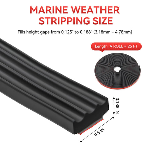 LEWEREST EPDM foam seal shown sealing a vehicle door
