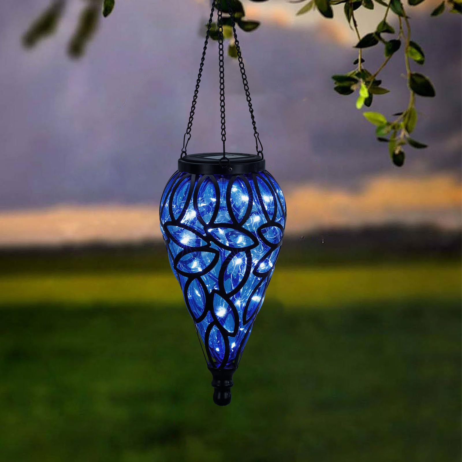 LEWIS&WAYNE garden decor lantern enhances landscape appeal