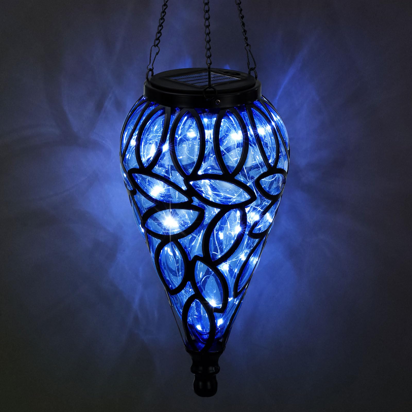 LEWIS&WAYNE lantern with chain and hook for easy hanging