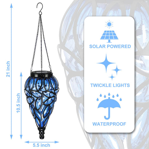 LEWIS&WAYNE solar panel top powers the cozy night glow