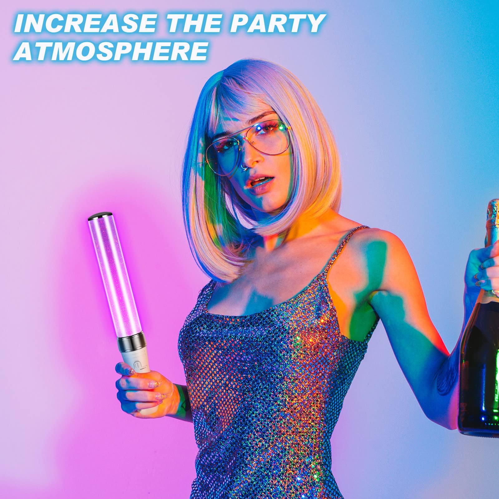Lewtemi 3 Pcs K-pop Lightstick ideal for concerts and raves