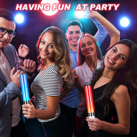 Lewtemi lightstick is compact and travel-friendly for quick party setup