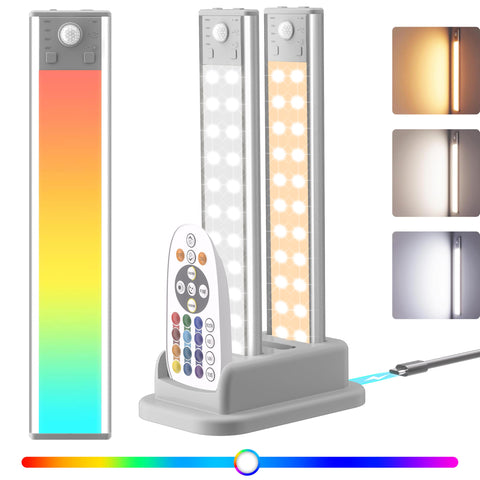 Lexall 3-pack under cabinet lights for bright, shadow-free kitchen tasks