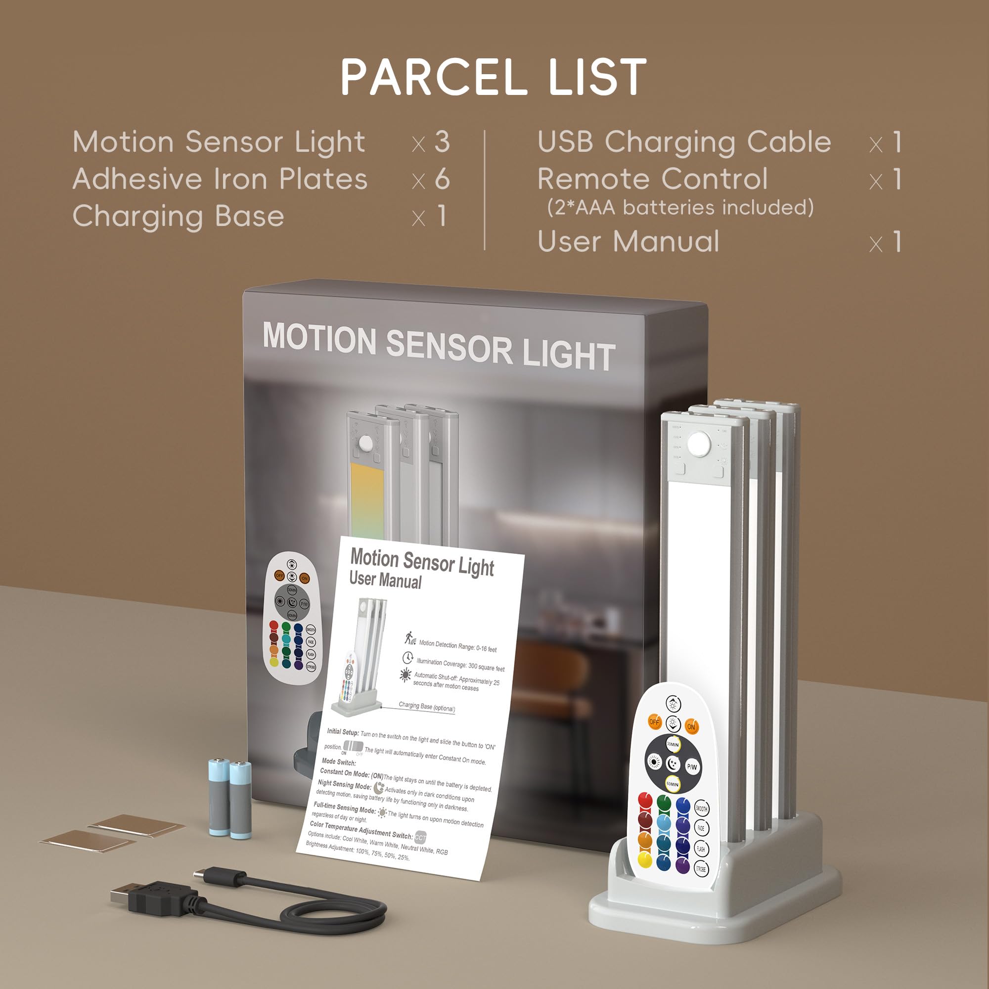 Lexall all-day sensor mode ensures reliable light when moving nearby