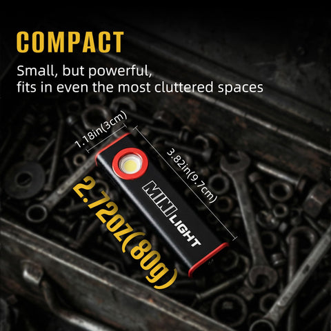 Lexall Flashlight for home repair inspections with clear visibility.
