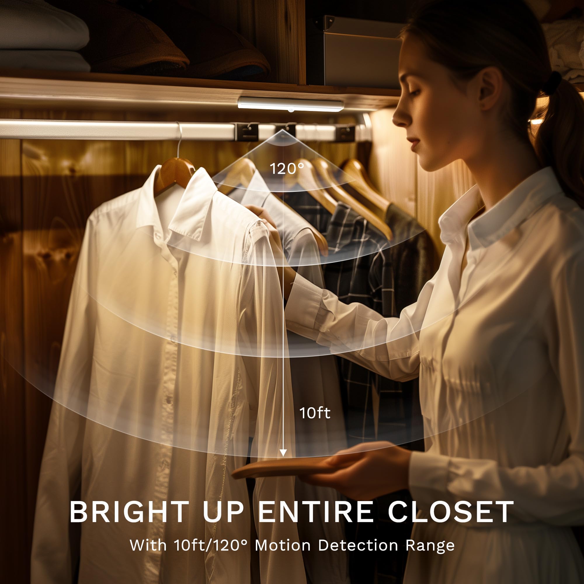 Lexall magnetic strip mounting lets you attach lights on dry, flat surfaces.