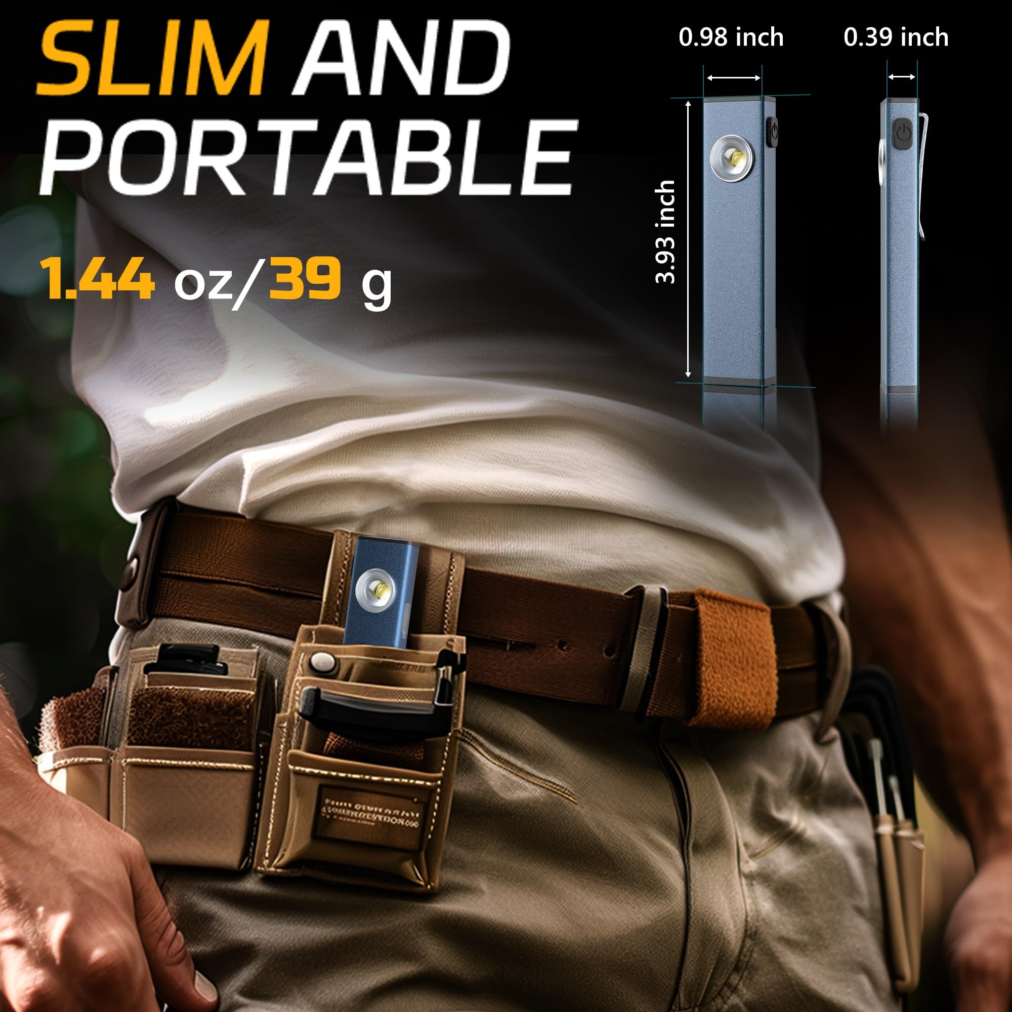 Lexall weatherproof design stands up to outdoor use during camping and emergencies.