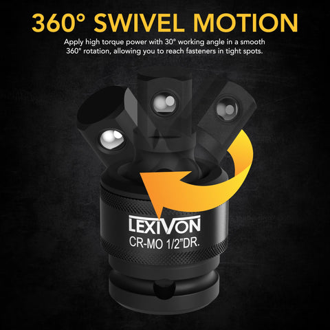LEXIVON ball spring design enabling smooth 360-degree rotation.
