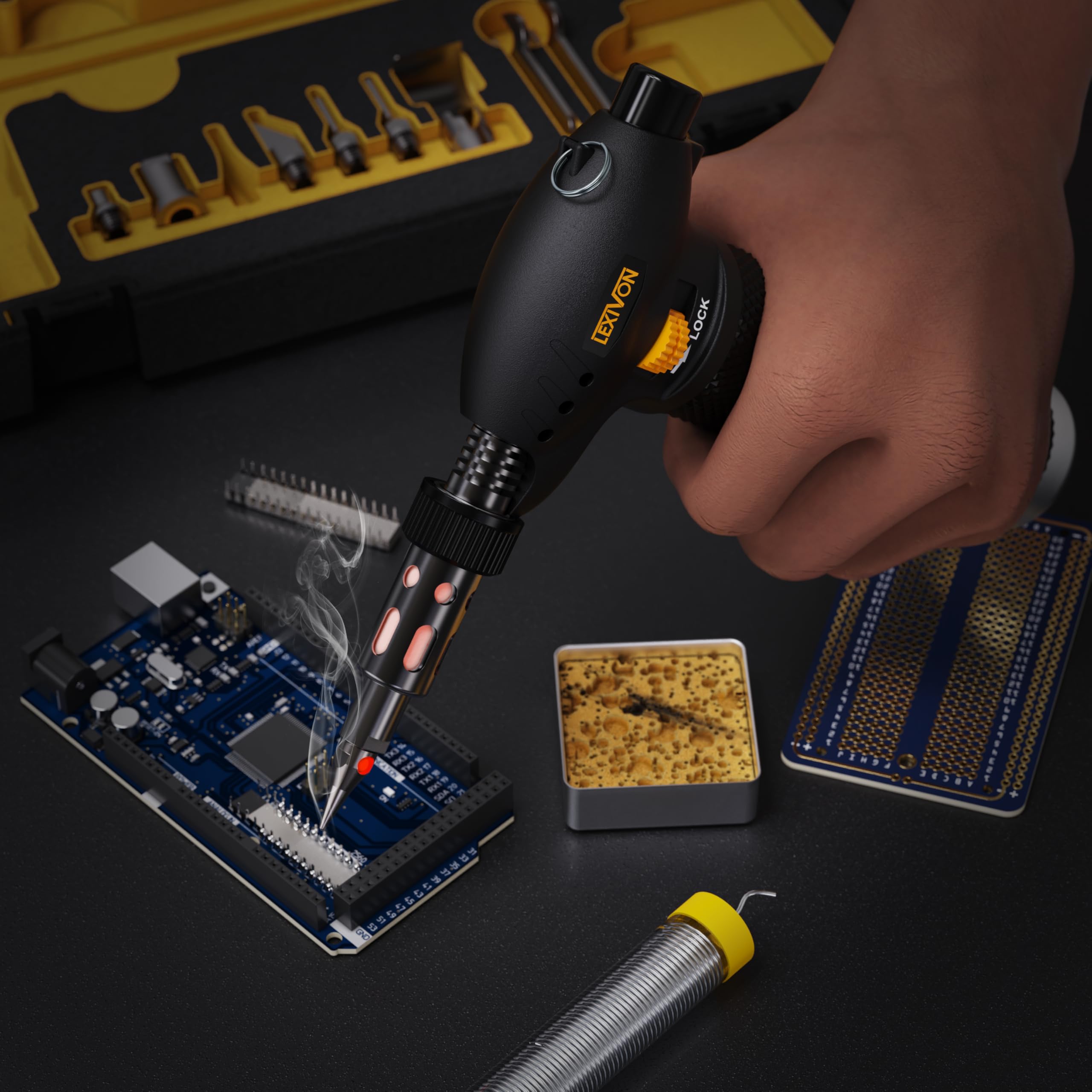 LEXIVON compact design for easy storage and transport