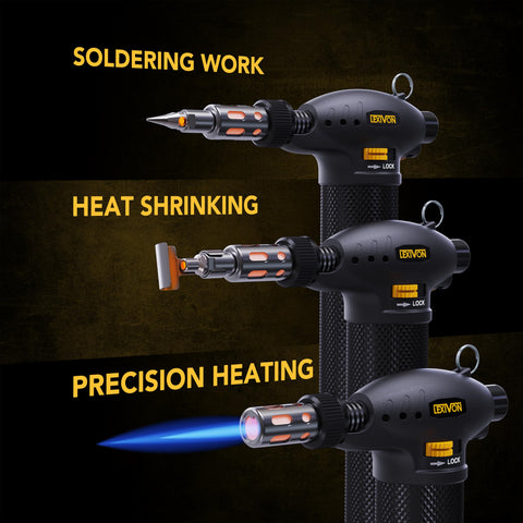 LEXIVON adjustable flame range from half inch to two inches