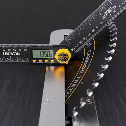 LEXIVON DAF10 ergonomic grip for comfortable measurements during long sessions.