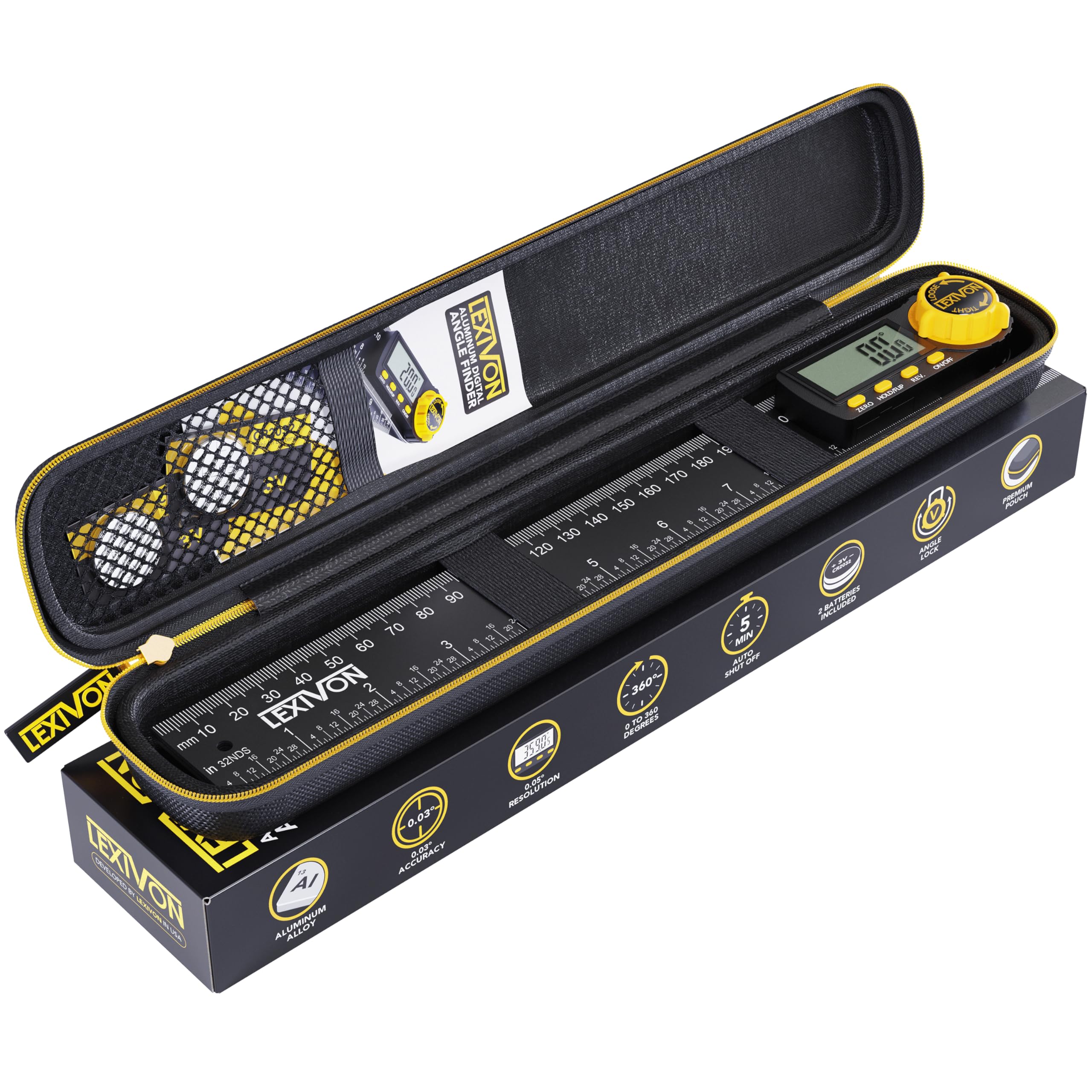 LEXIVON DAF10 serial-numbered unit ensures traceable quality checks.
