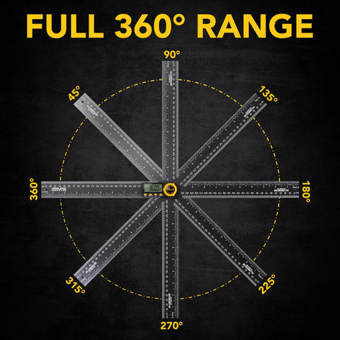 LEXIVON DAF10 ten-inch aluminum rule delivers rigid accuracy for layout tasks.
