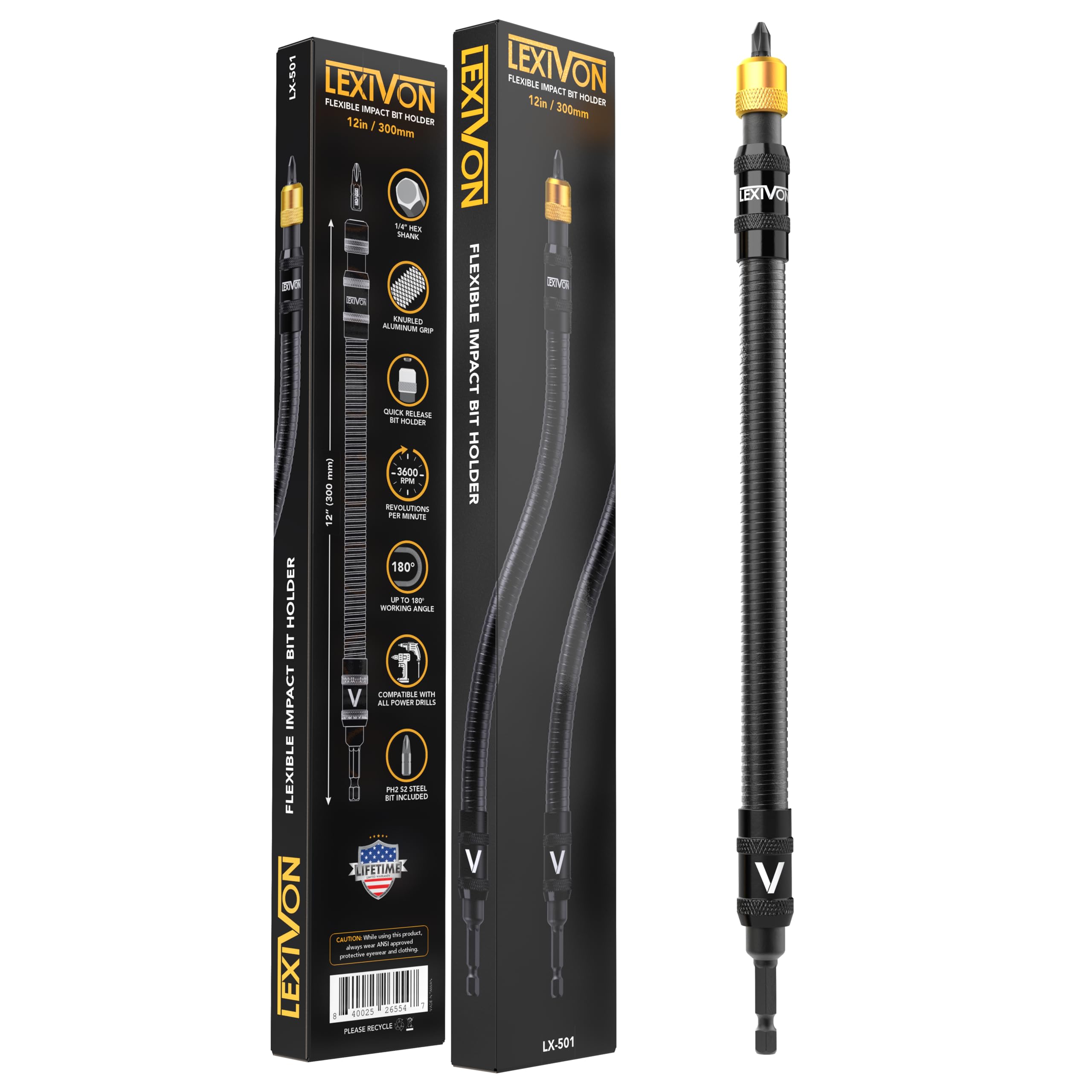LEXIVON Philips S2 bit included for immediate use