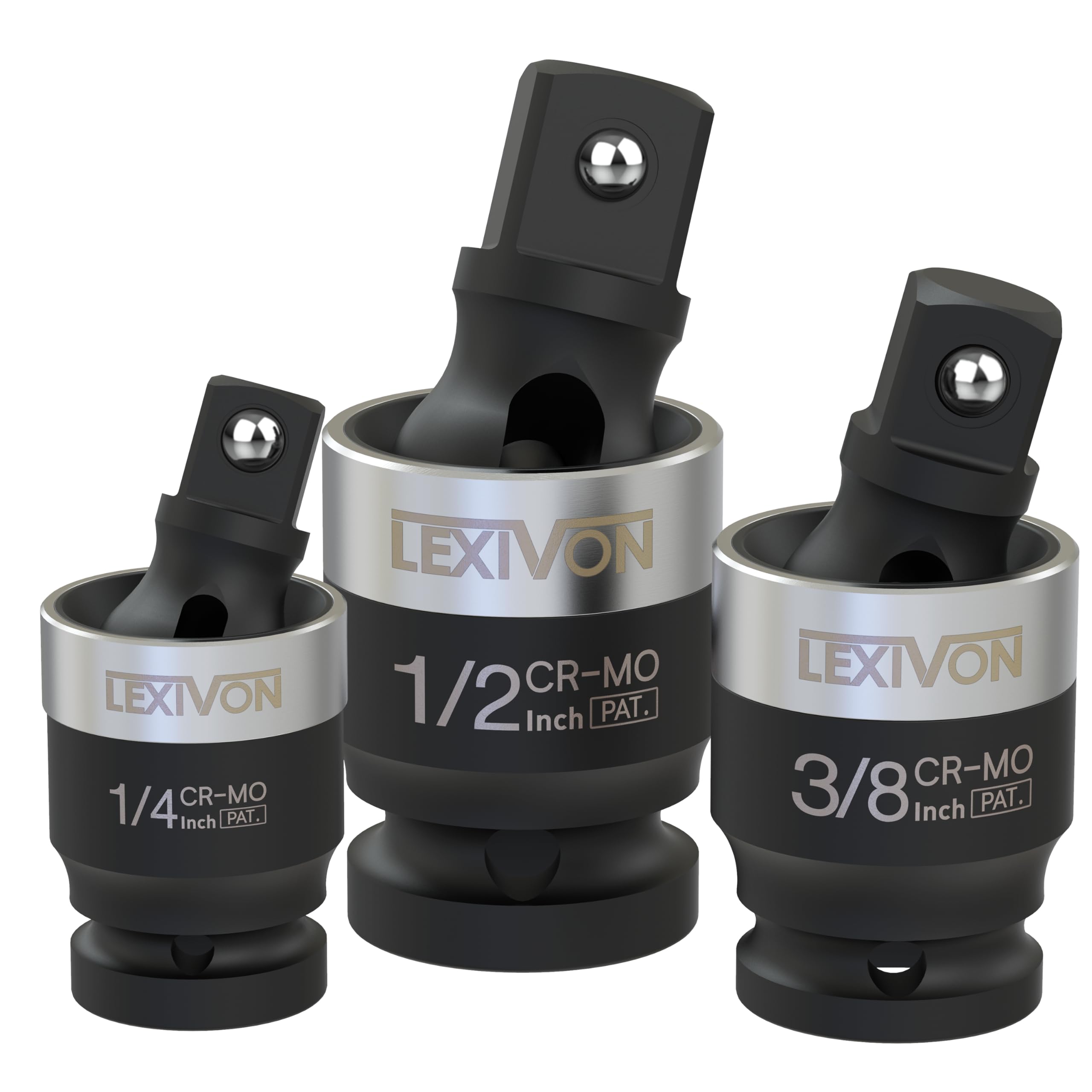 LEXIVON Impact SLIM joint reaches tight spaces for automotive and DIY projects.