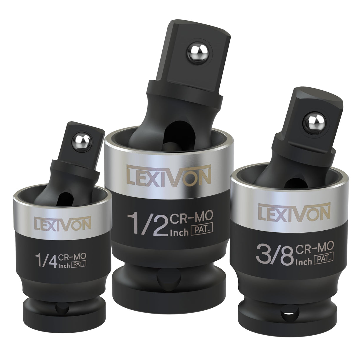 LEXIVON Impact SLIM joint reaches tight spaces for automotive and DIY projects.