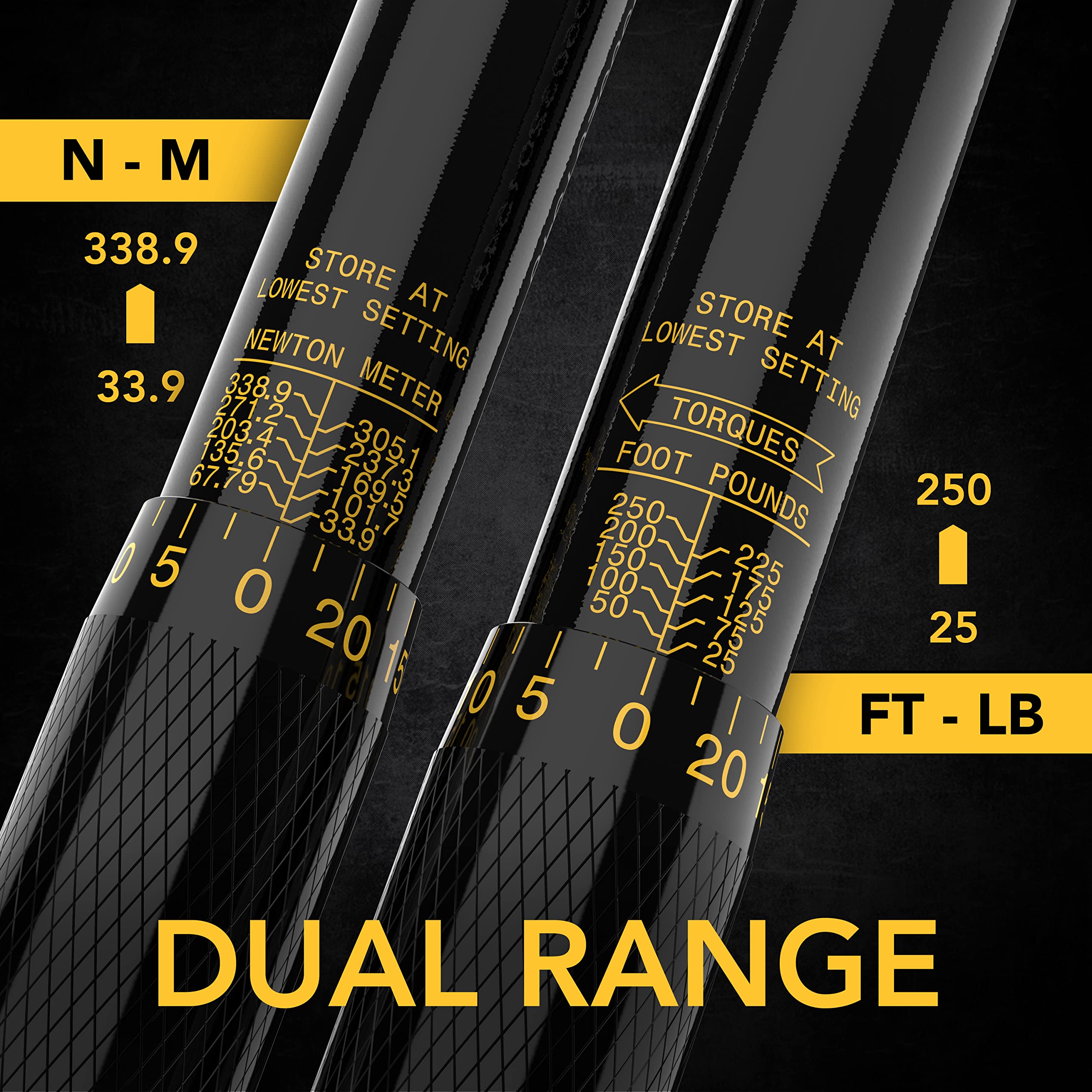 LEXIVON LX-184 dual-range scale highlighted for easy reading