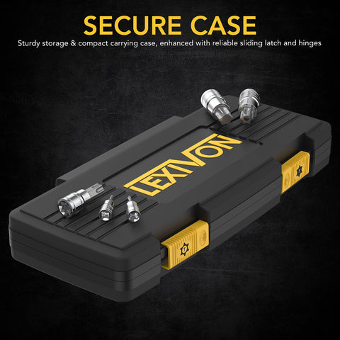 LEXIVON S2 alloy steel bits deliver high torque for tough tasks