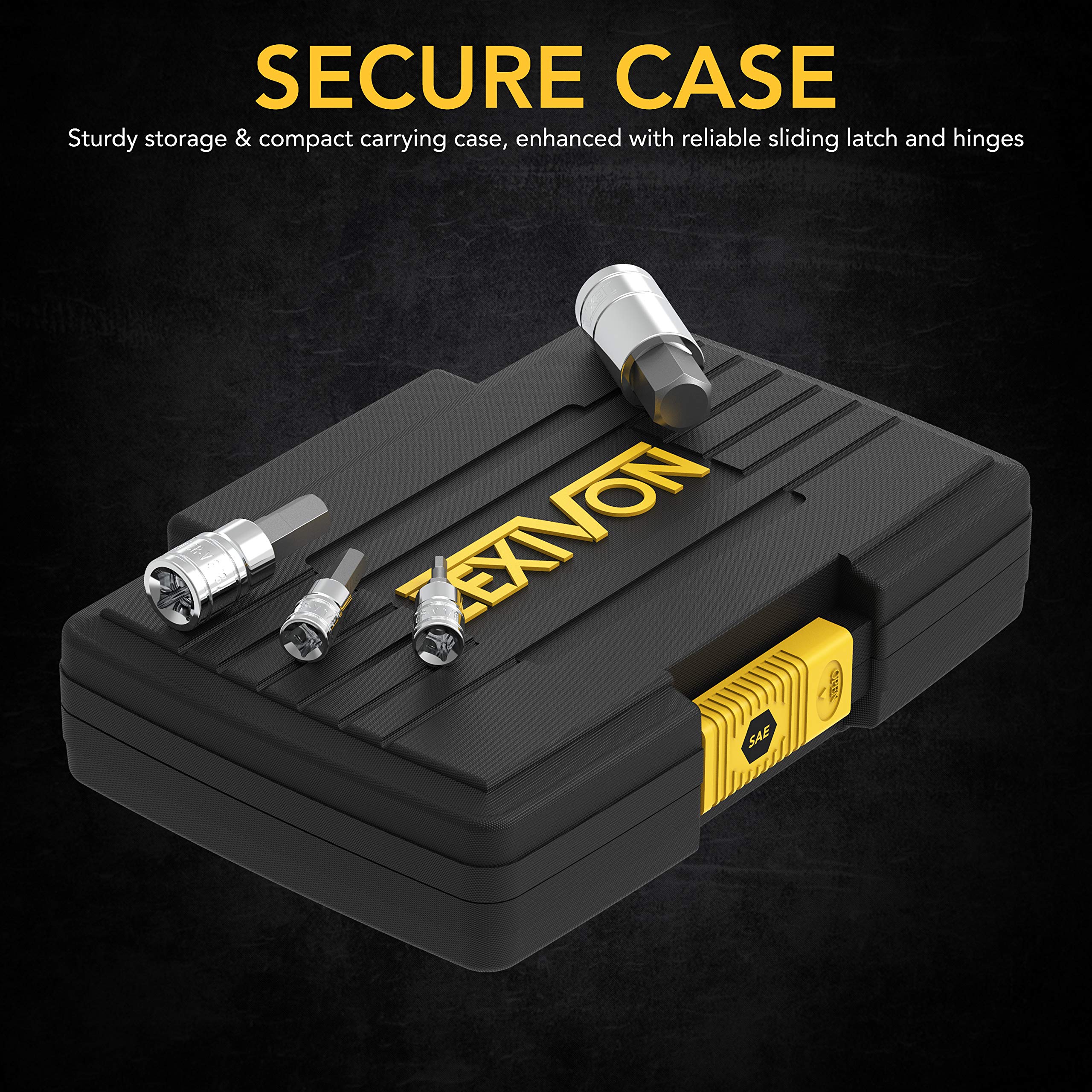 LEXIVON precision CNC-ed bit ends enable smooth seating